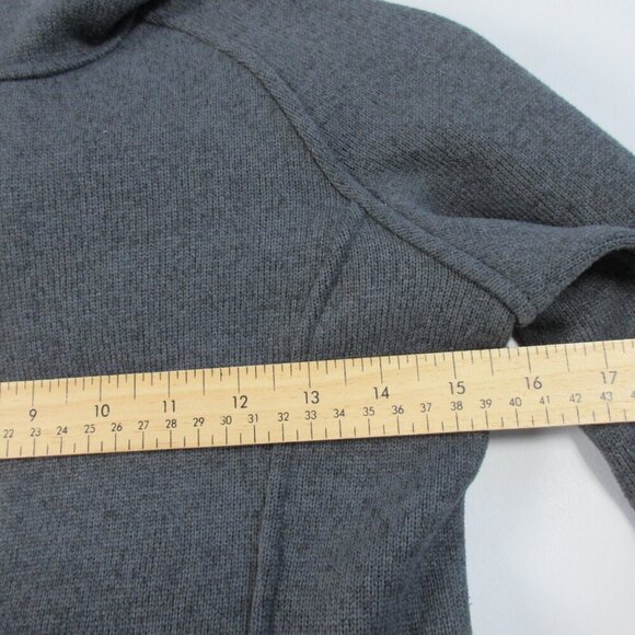 Lululemon Fleece & Thank You Pullover Women Sweatshirt 2 Grey 1/2 Zip Fleece 412 - Picture 8 of 10